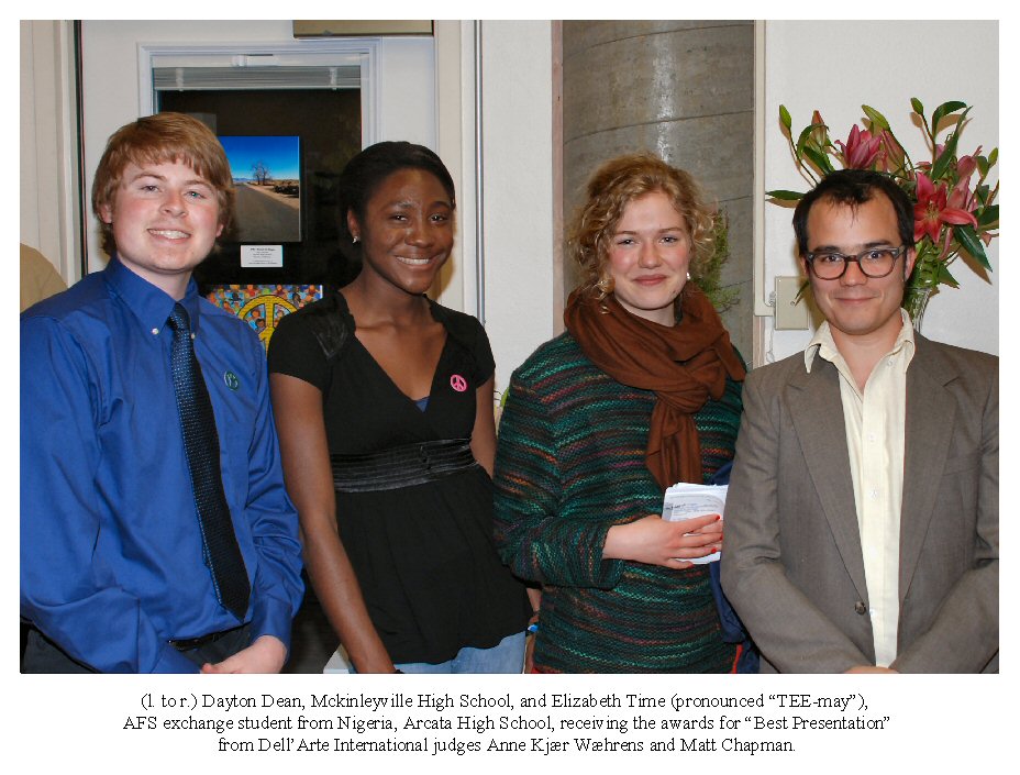 2012 best presentation award recepients